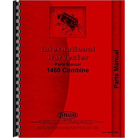 Combine Chassis Parts Manual Fits International Harvester 1460